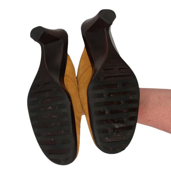 2/20 SALE  AK iflex Clogs mules Shoes Brown leather - Picture 3 of 8